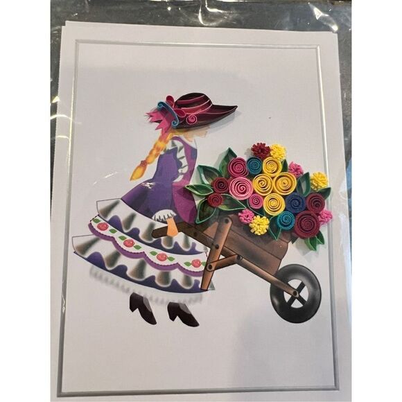 Mother 's Day cards Happy Day - hand crafted set of 3 - Picture 6 of 6